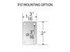 TOP PLATE CASTERS- THERMO-URETHANE WHEELS