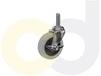THREADED STEM CASTERS - THERMO-RUBBER WHEELS