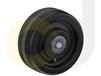 ZINC PLATED KINGPINLESS CASTERS- PHENOLIC WHEELS