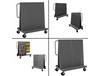LOUVERED PANEL & PEGBOARD A-FRAME TRUCKS
