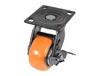 POLYURETHANE WITH THREAD GUARD CASTERS