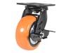 POLYURETHANE WITH THREAD GUARD CASTERS