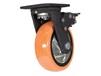 POLYURETHANE WITH THREAD GUARD CASTERS