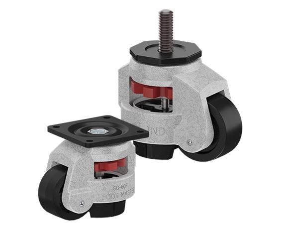 CASTERDEPOT LEVELING CASTERS - SIDE THUMB ADJUSTMENT - CAPACITIES UP TO 500 KG.