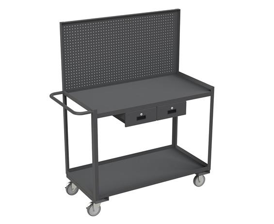 SHELF CARTS/WORKSTATIONS WITH PANELS
