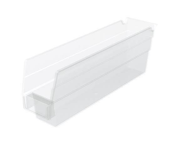 CLEAR SHELF BINS
