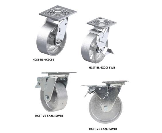 CAST IRON / SEMI-STEEL CASTERS
