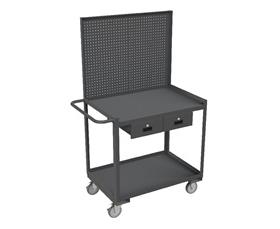 SHELF CARTS/WORKSTATIONS WITH PANELS