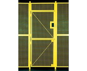 HIGH SECURITY WIRE PARTITION SYSTEM: DUTCH DOORS