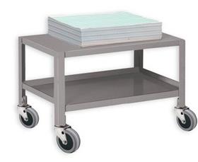 COMPUTER ENCLOSURE CABINET AND LOW PROFILE CARTS