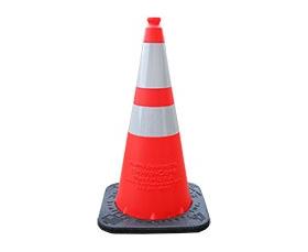 28&quot; TRAFFIC CONE WEIGHTED