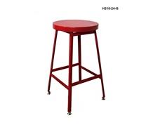 INDUSTRIAL SHOP STOOLS - STEEL SEAT