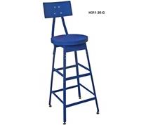 INDUSTRIAL SHOP STOOLS WITH STEEL SEAT AND STEEL BACKREST